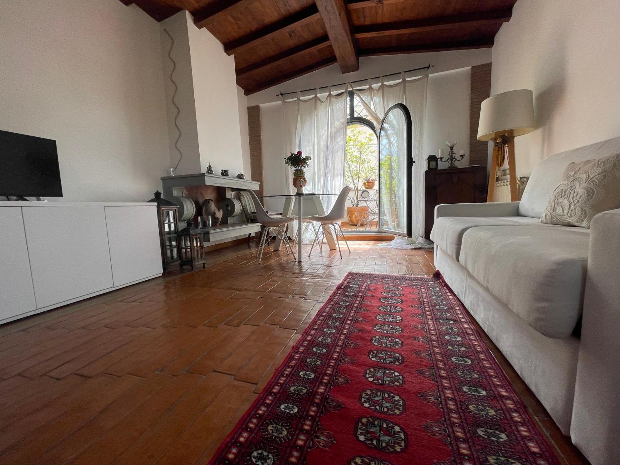 Attico Le Castelline Apartment Рим Екстериор снимка